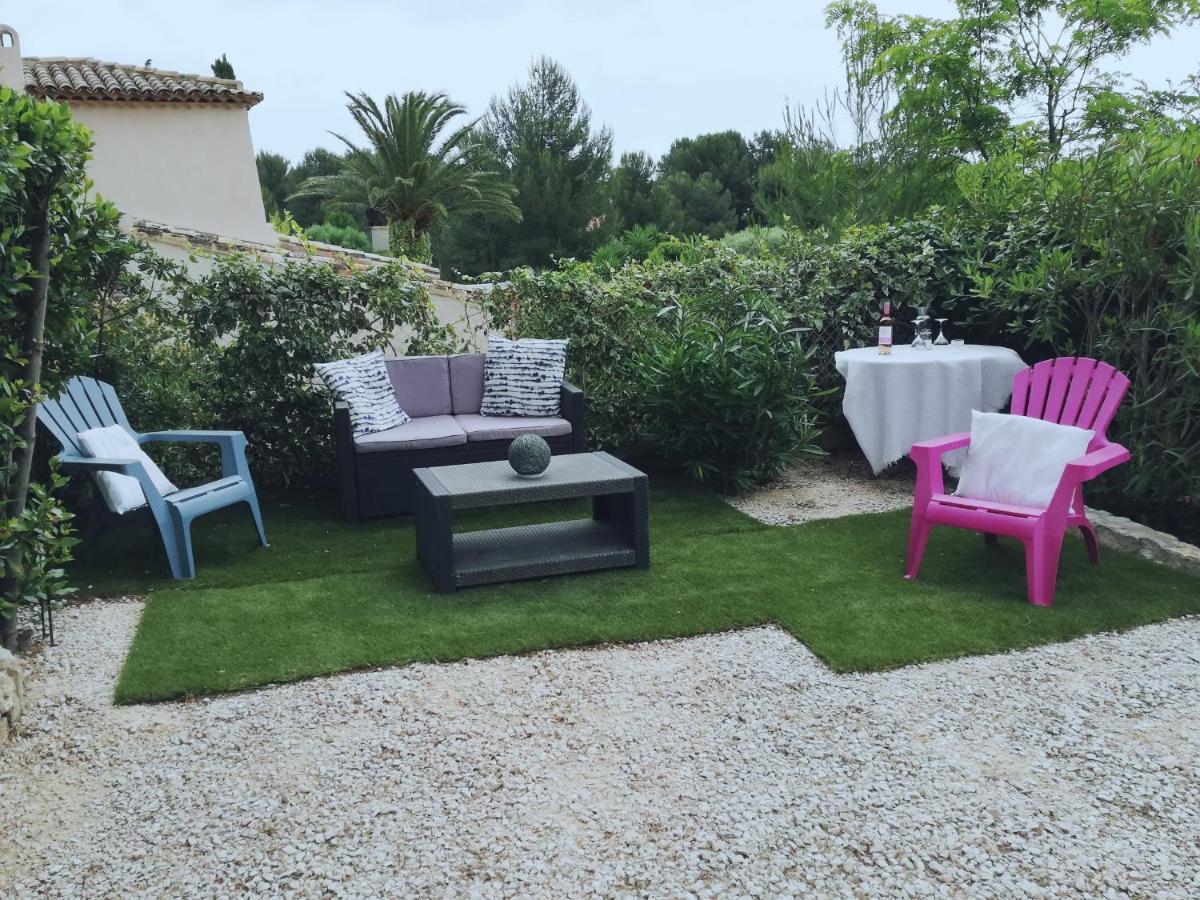 Appartement en résidence privée proche mer Sausset-les-Pins Exterior foto